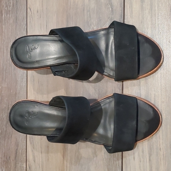 Joie Womens Banner Nubuck Mule leather sandals shoes sz 6 - Picture 5 of 14